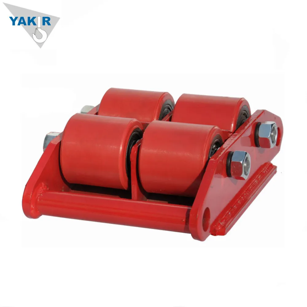 6 ton warehouse cargo trolley transport hand platform roller trolley