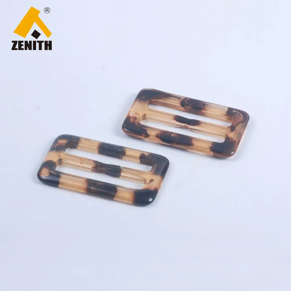Custom Resin Adjustable Buckle for Coat  Waist Buckle    KR50042 44