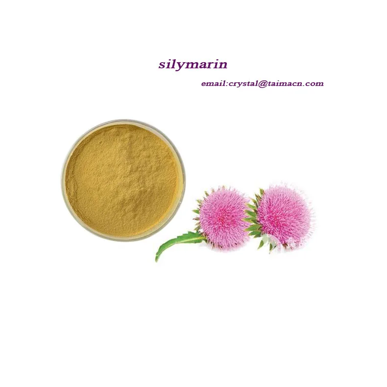 Taima/2015 Лидер продаж Силимарин экстракт расторопши, кникус экстракт, силимарин 80%/cas 22888-70-6