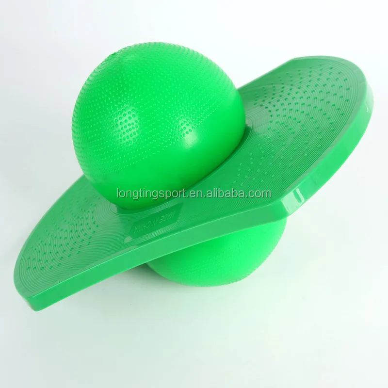 Gym Fitness Durable PVC Inflatable Jumping  Hopper Ball  Balance PVC Pogo Ball board