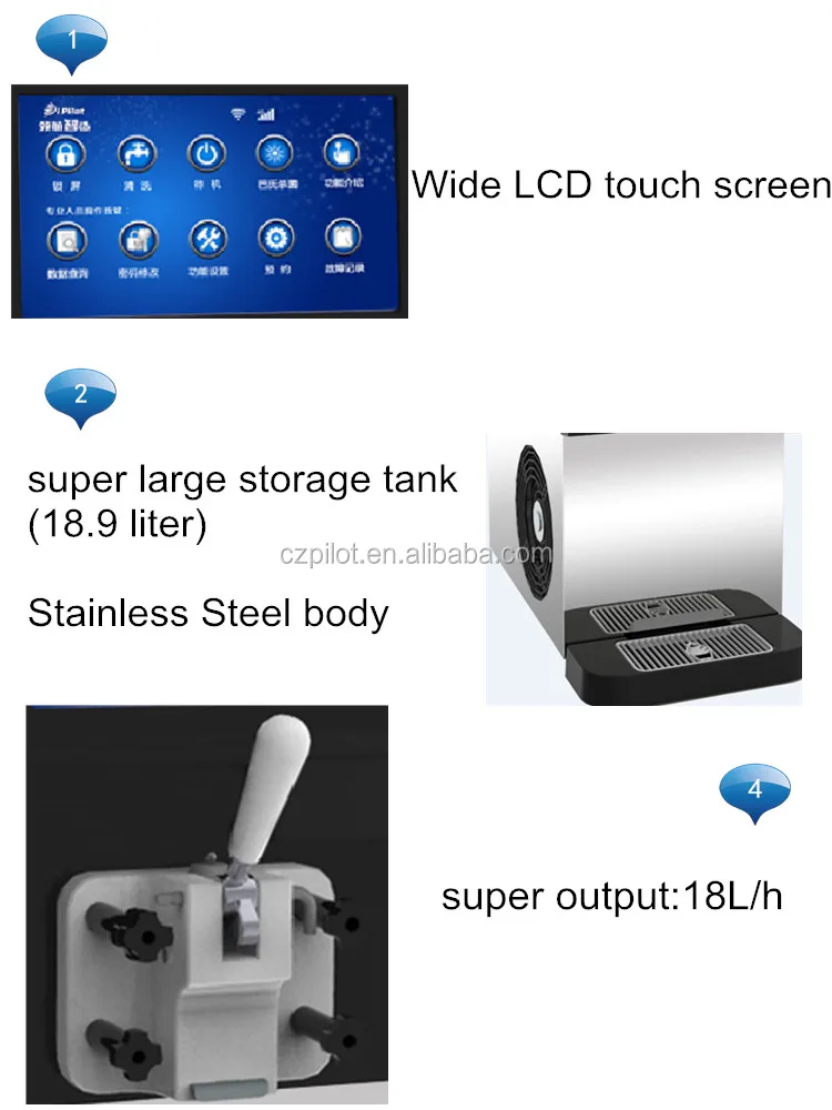 High Quality Frozen Yogurt Dispenser for Commercial Use- Tiger 707T