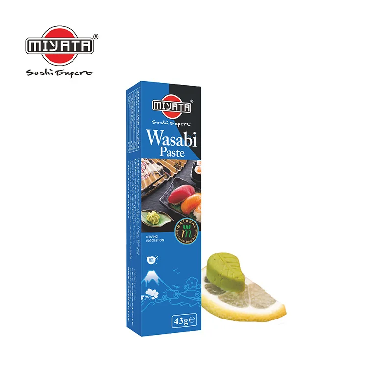 
High quality MIYATA brand Japanese wasabi paste in 43g tube 