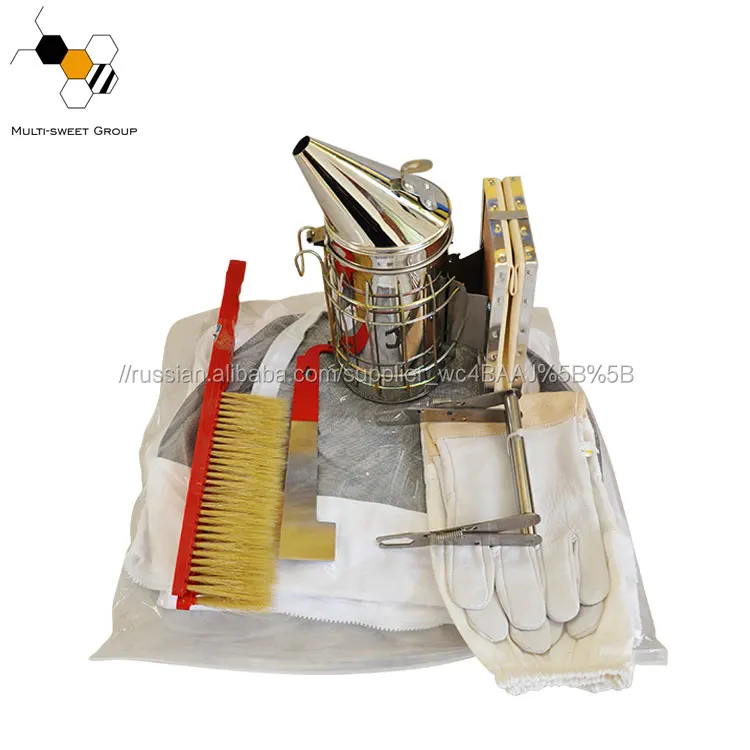 Новый продукт Пчеловодство костюмы оборудования пчела курильщика комплект для пчеловода