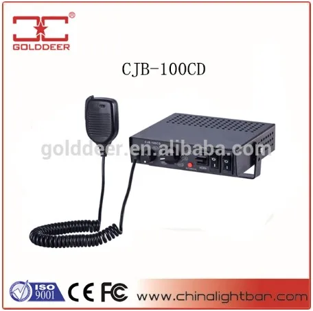 100W 12v LED Warning Alarm Siren Ambulance Electronic Siren (CJB-100CD)