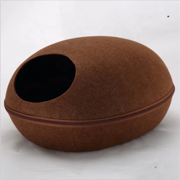 Felt cat house felt pet cave