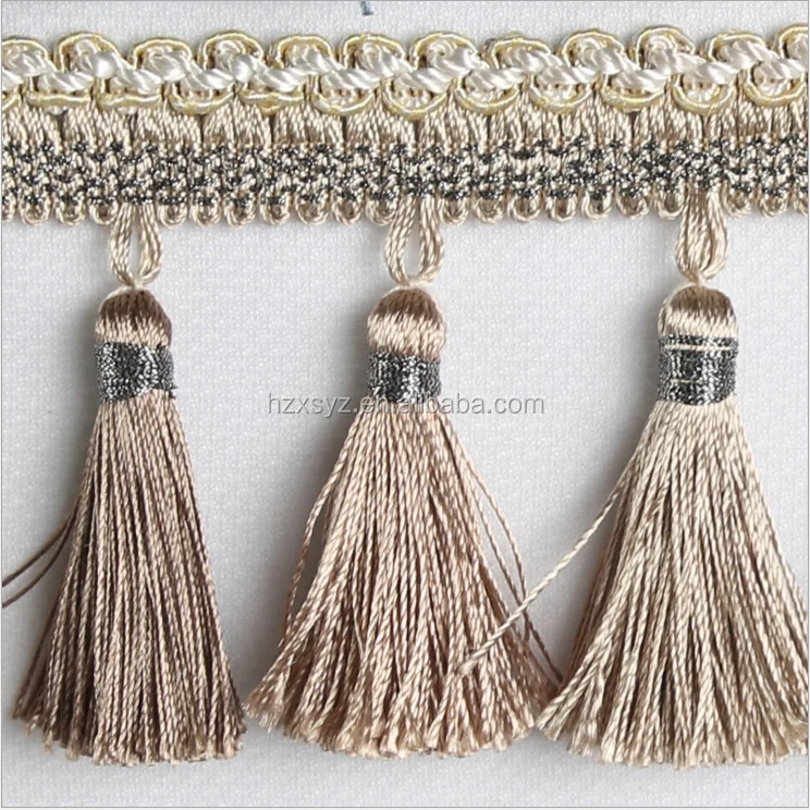 Tassel Fringe Curtains Wholesale Tassel Cotton Lace Trim And Fringe For Curtains And Carpets