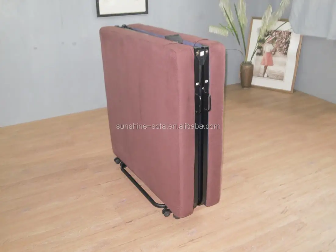 Hotel Furniture Sleeping Multi-function Sofa Bed And Apartment Full Structure Reclining Home Adjustable Folding Bed With Wheels