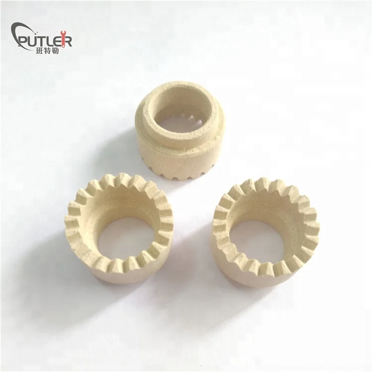 
Cordierite ceramic ferrule /ceramic welding ring 