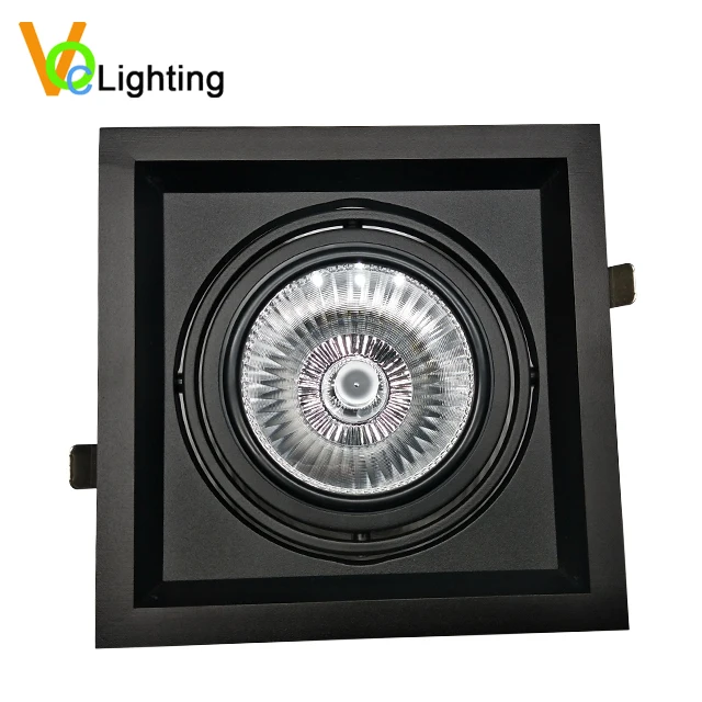 AR111 12w 18w Cob Square Led downlight Smd Recessed lighting Fixtures for Room