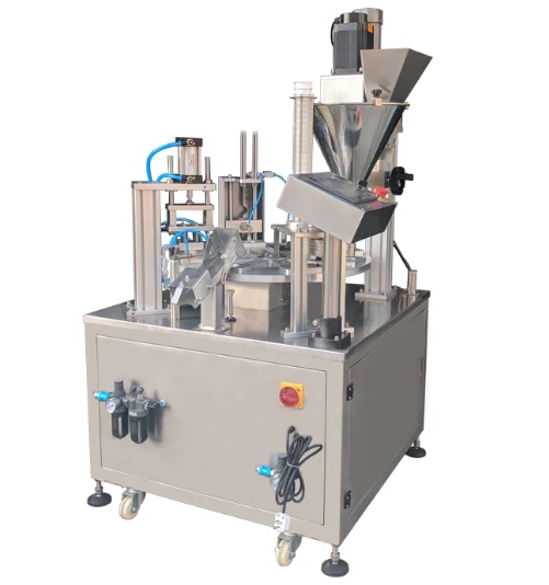 Coffee capsule filling machine 2022  for Nespresso capsules K-cup Caffitaly filling and sealing machine