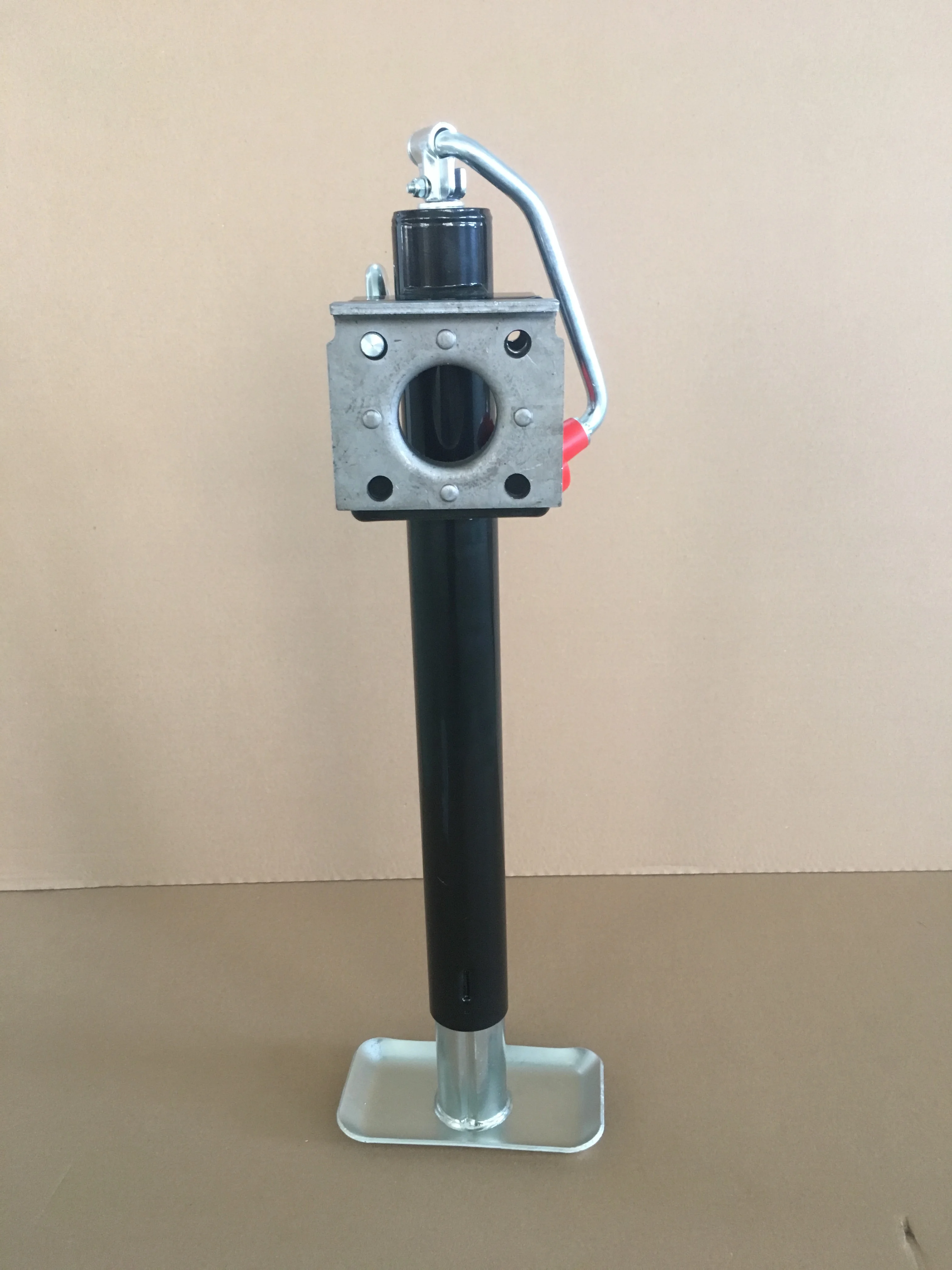 High Quality 2000lbs High-rise Mechanical Screw Jack with Flange