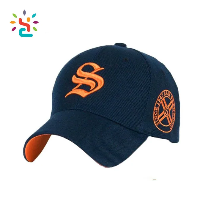 High Quality Baseball Cap Promotional Embroidery Black Sport Baseball Cap Custom New Embroidered Baseball Era Cap