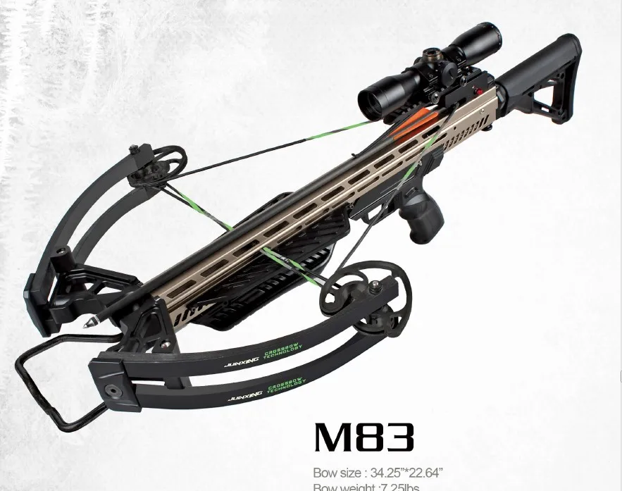 Junxing archery M83 powerful pistol crossbow for hunting