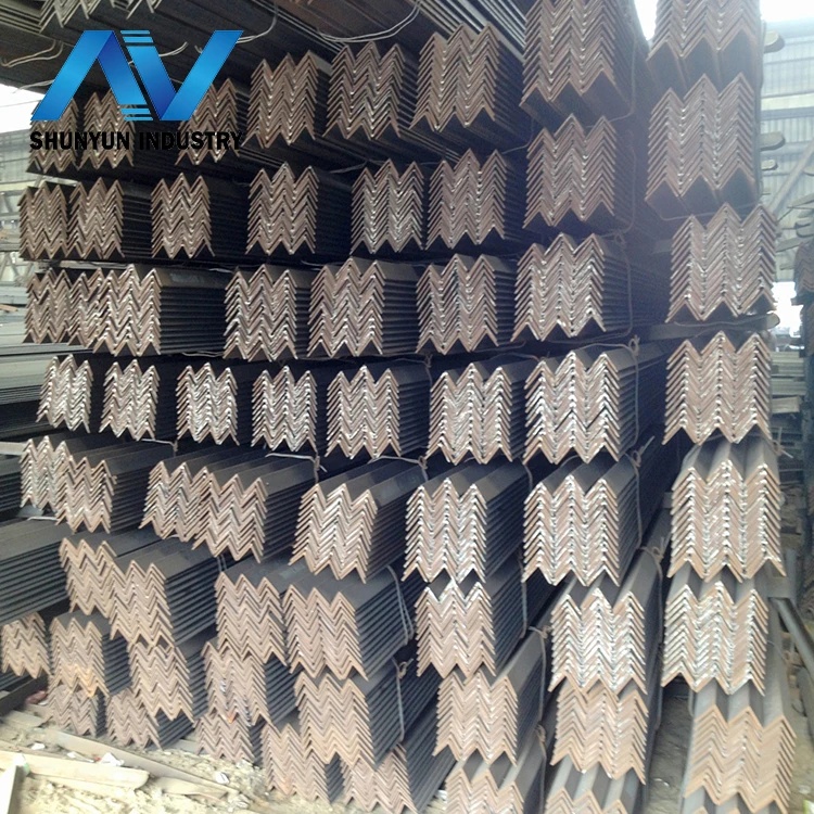 Project Material Made in China Steel Angle Standard Sizes with Grade EN S235JR S355JR Hot Rolled Angle Steel