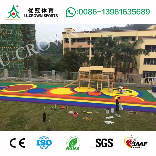  Plastic Supply No Fading EPDM Rubber Flooring Supplier for wholesales
