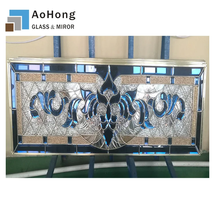 Decorative door glass oval , Door Glass Inserts