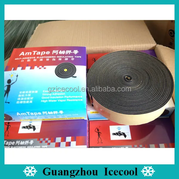 Big roll 10m/roll (30fts) Air conditioning AM self-adhesive insulation tape