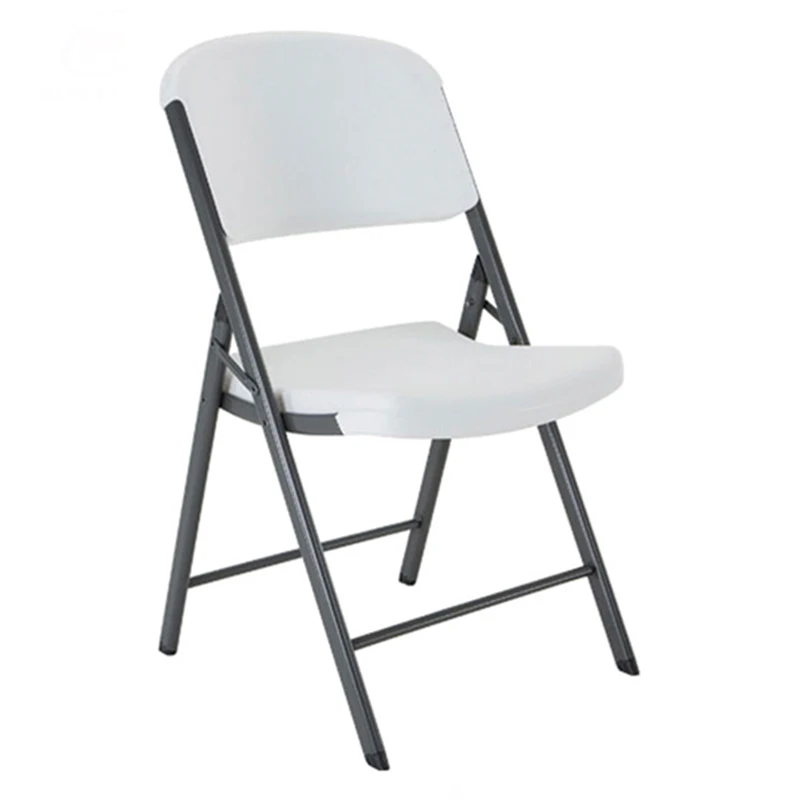Оптовая продажа удобные стальные ножки складной пластиковый стул для отдыха Штабелируемый свадьбы
