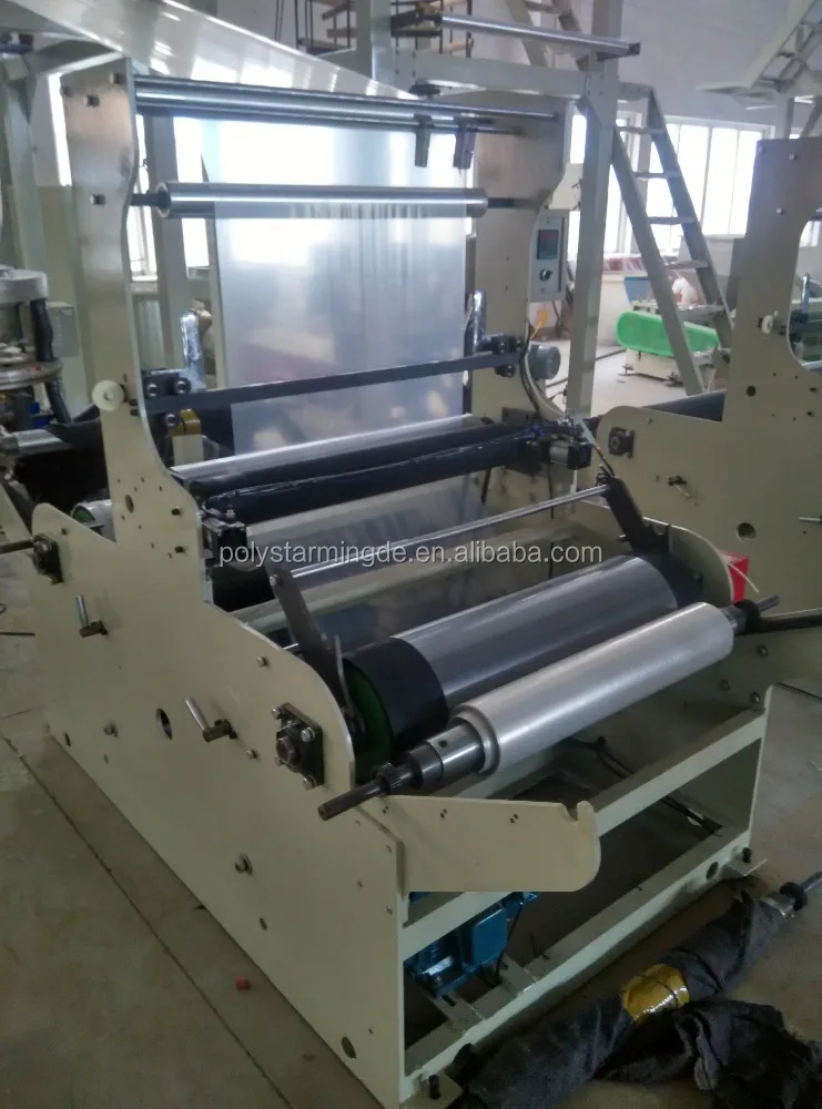 Mingde high pressure blowing film extruder machine cheap price blown plastic pe film extrusion machine