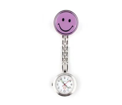 2019 Latest Popular High Quality Cute Cartoon Pocket Watch Stainless Steel Band Nurse Watch