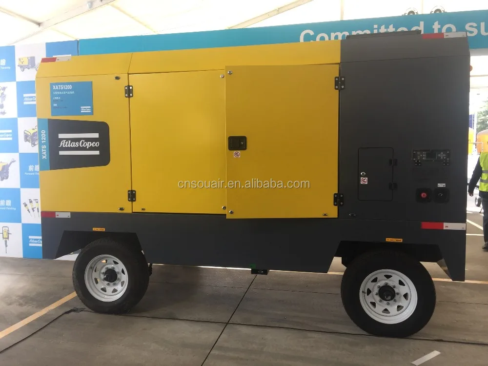 price of air compressor V900 XAVS1000 XATS1200 Atlas Copco DrillAir two-stage rotary screw air compressor core drill rig