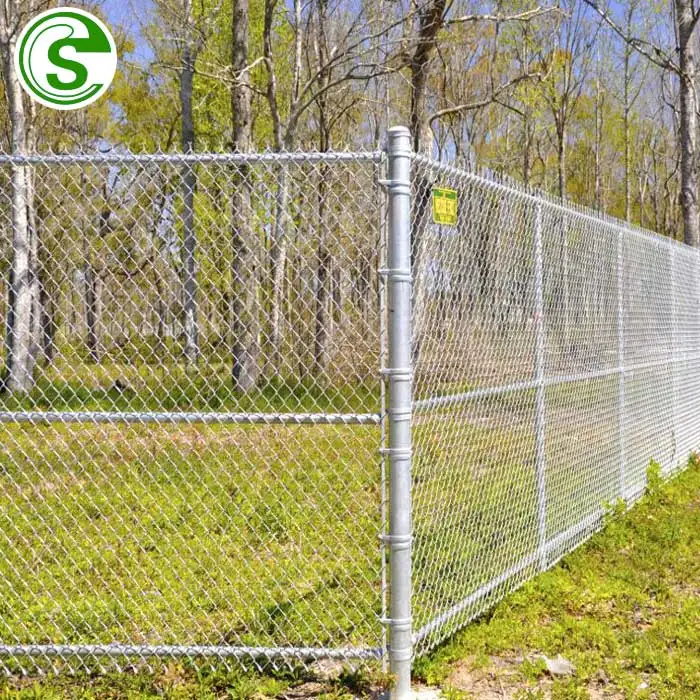 
Farm and Field Galvanized Steel Wire Fencing Products Farm Chain Link Fence 