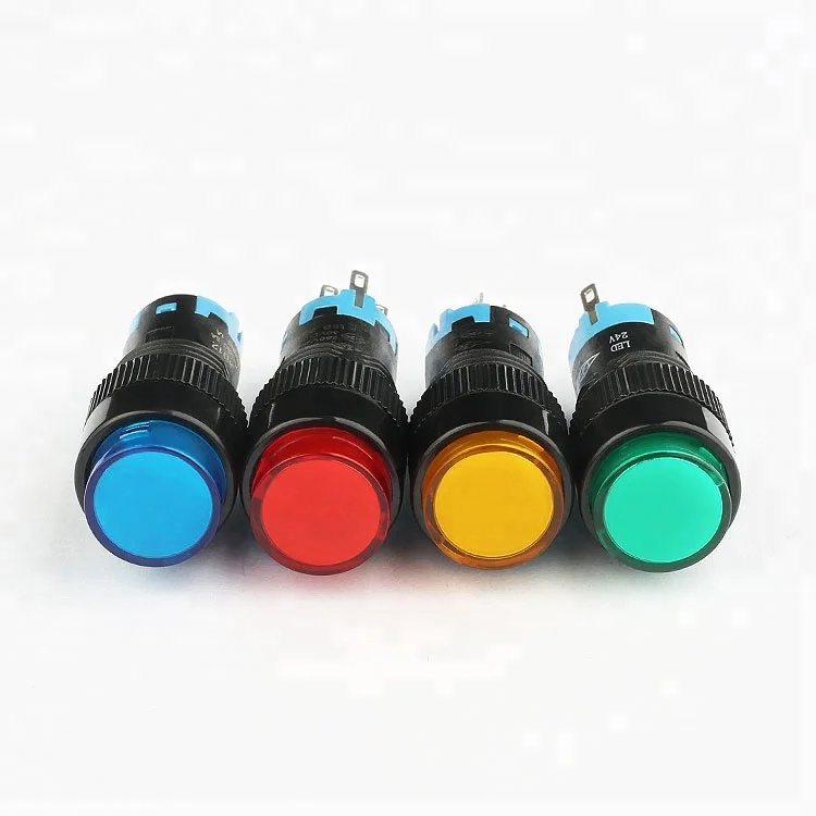 Factory price free sample 12mm 24v indicator led light