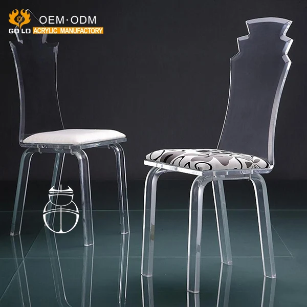 Custom Modern Acrylic Transparent Chair Louis Clear Acrylic Chair