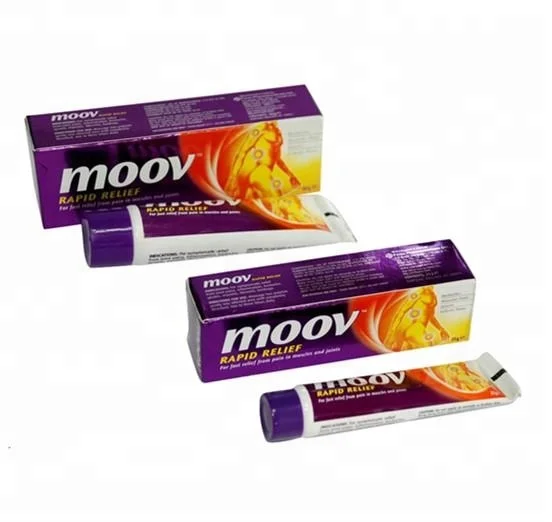 
25g & 50g PZMOOV rapid relief 