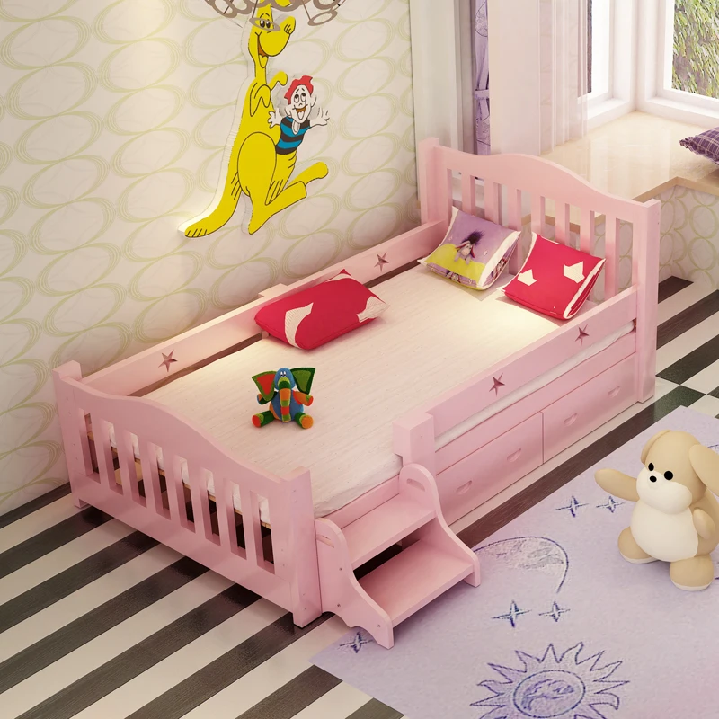 Wooden Kids Bed Kindergarten Kids Bed Children Bed Cartoon