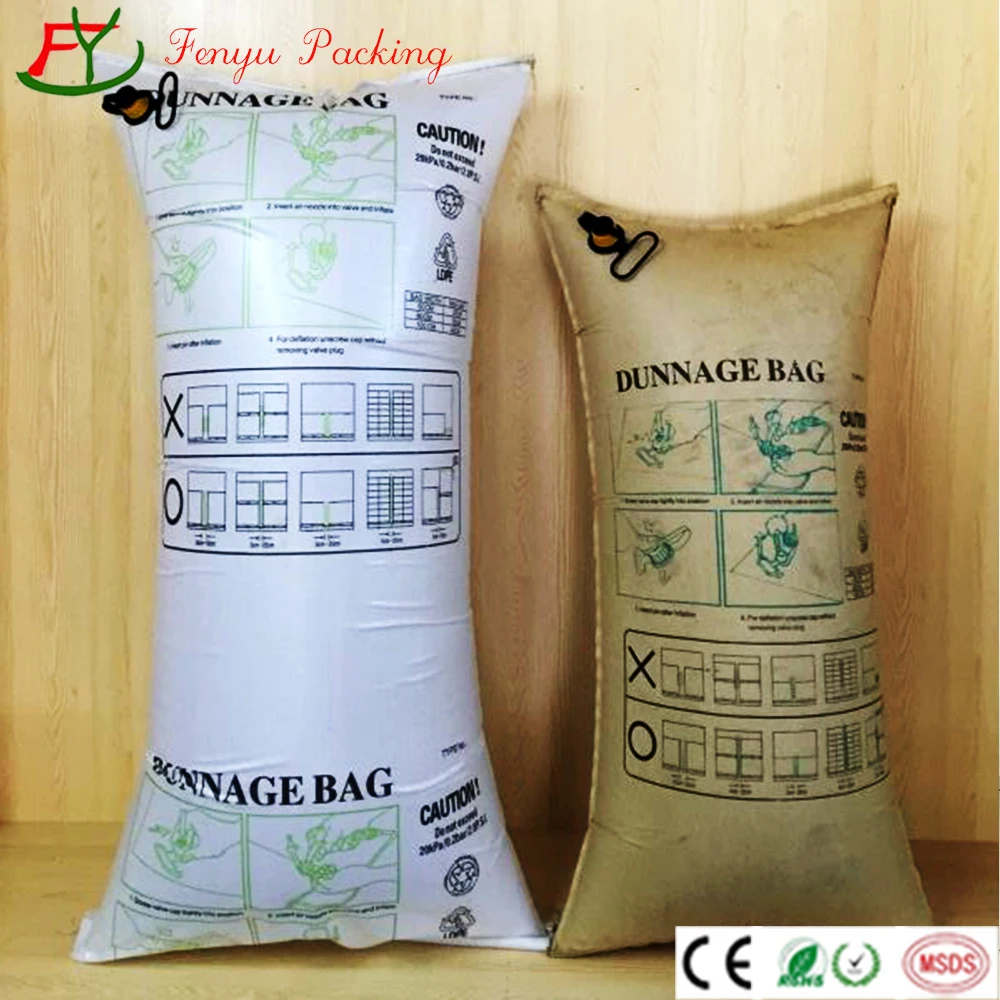 Container use cargo Inflatable Air cargo dunnage bags Safety anti-collision air bag Compression air bag