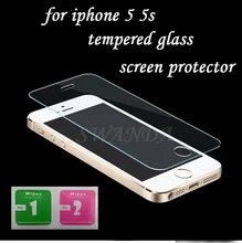 For iphone 5 Tempered Glass for iphone 5 Screen Protector for iphone 5s Glass 9H2.5D 0.3mm Tough Screen Film for iphone 5 Glass
