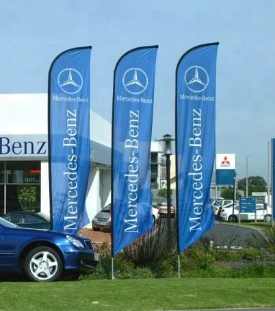 Outdoor Flying Banner Feather Beach Flag Advertising Events Flag