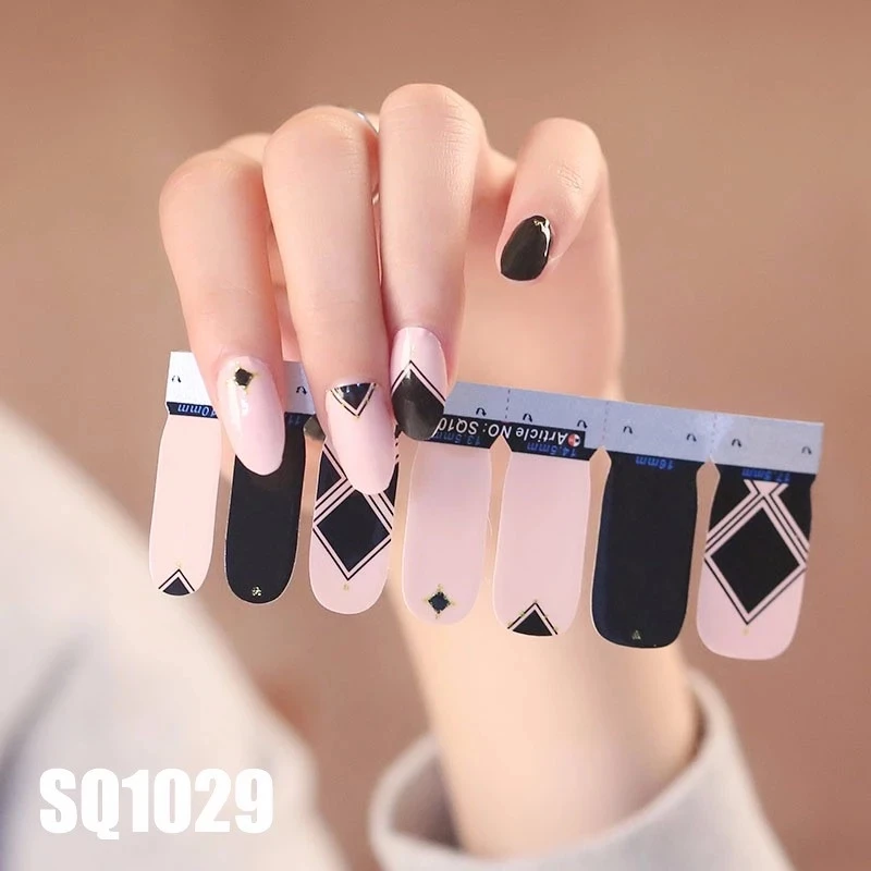Nail manicure set nail beauty products healthy and nontoxic Nails Stickers