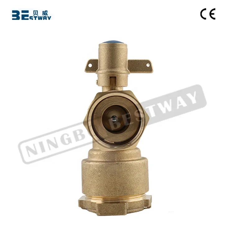 BMAG In Stock WRAS Certificated Anti-Theft DN15*3/4*25 PN16 Brass Lockable Ball Valves Lock Ball Valve For Water Meter