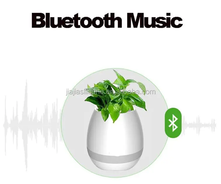 Оптовая свет smart touch музыка лампы завод горшок выпуская стресс