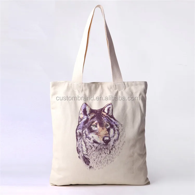 Free shipping custom screen print high quality environmental protection materials fashion shopping bag custom canvas tote bag