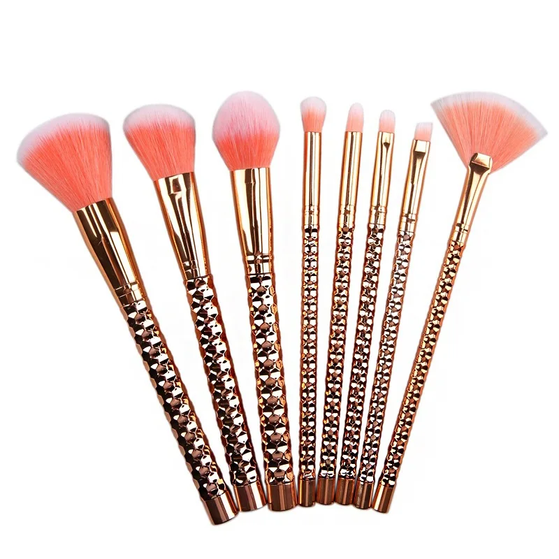 New Professional Synthetic Hair Eyeshadow Brushes Set 8 Pcs Makeup Brushes For Eye Makeup Tool Kit And Face Makeup