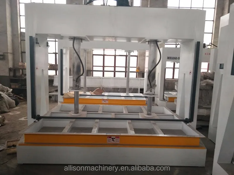 Automatic price mechanical 50t 220v lamination oil cold press machine in woodworking
