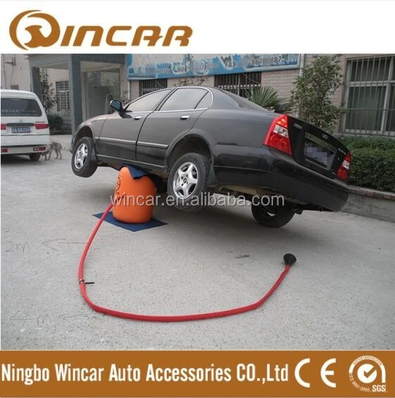 4.2 Tonne Car Exhaust air jack , air lift jack with Compact hand carry-bag