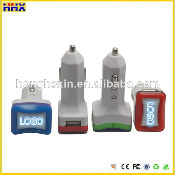 2014 high quality diamond battery car charger travel usb car charger