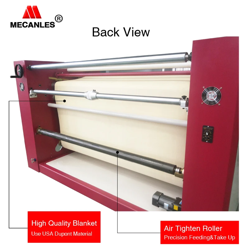 factory direct 170cm roller dia 420mm oil heating high speed high quality rotary heat press sublimation calender