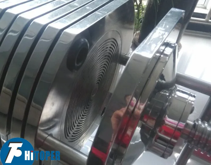 Edible oil used filter, SUS filter in food processing equipment auction