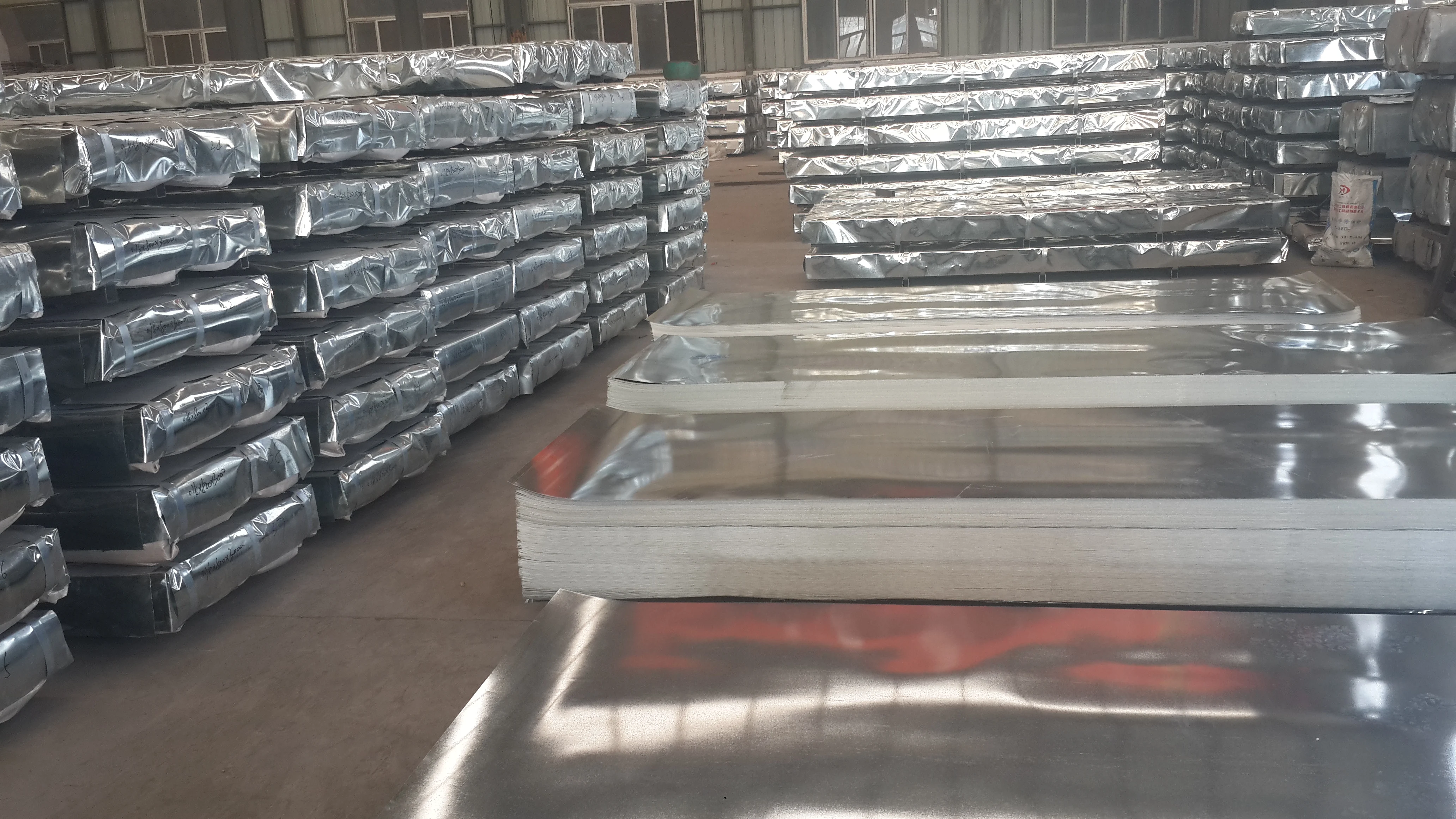
4x8 galvanized steel metal all size corrugated sheet roof low price 