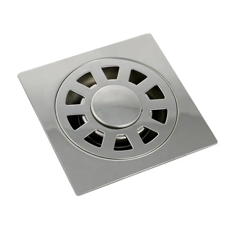 KEDAH Sanitary Ware Factory Bathroom Hair Catchener Wash Machine 4 inch Stainless Steel Floor Drain Anti odor