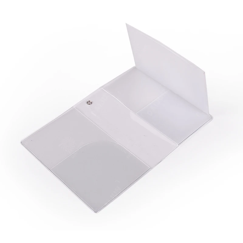 High Quality Transparent PVC Passport Cover