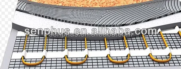 Electric floor heating mat Kit 230V Floor-Warming Mat PVC Cable Heating Mat