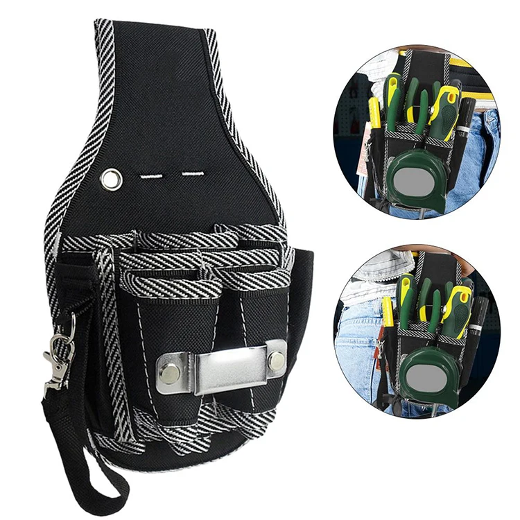 Multi-pockets Tool Bags Hammer Holder Tool Organiser Bag with Waist Belt