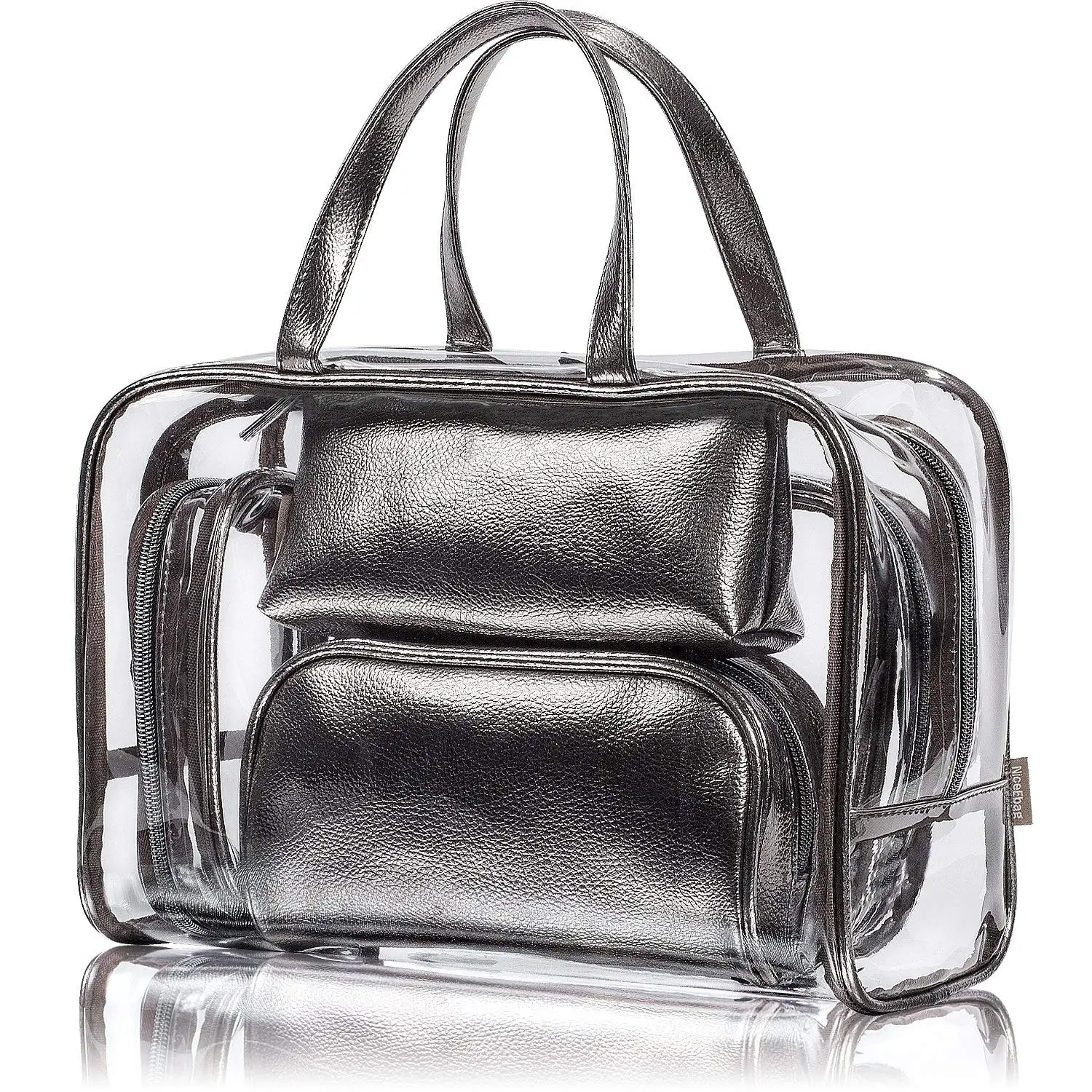 China Supplier Most Popular Product Travel Transparent PVC Cosmetic Clear Bag