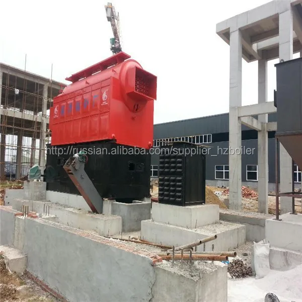 Двойной цилиндр 10 тонн уголь стрельбы паровой котел